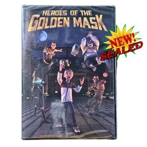 Heroes Of The Golden Mask DVD 2023 Animation‎ Family Patton Oswalt Ron Perlman